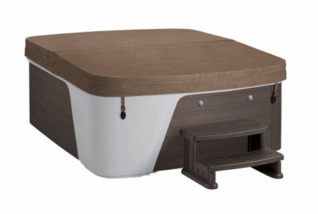 Monterey™ Premier Artic White/Brown - Caramel Cover and Steps