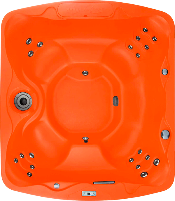Idromassaggio Limited Edition – FREEFLOW SPAS® – Colore Orange Colore Orange